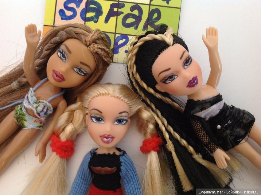 Сенсей и ученицы: Хлоя - кикбоксер и малышки Лил-Братц (Bratz, Lil' Bratz) (фото 7)