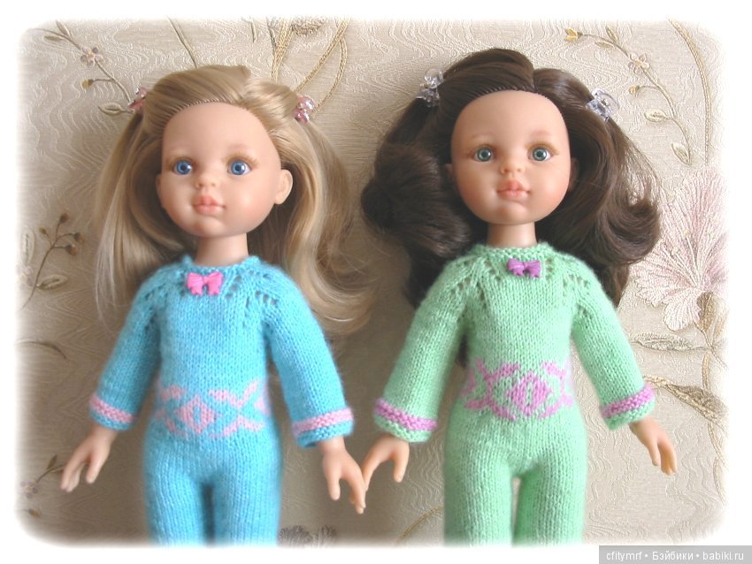 Осенние комбинезоны для куколок 32-34 см (Паола Рейна, Бержуан и т.п ...