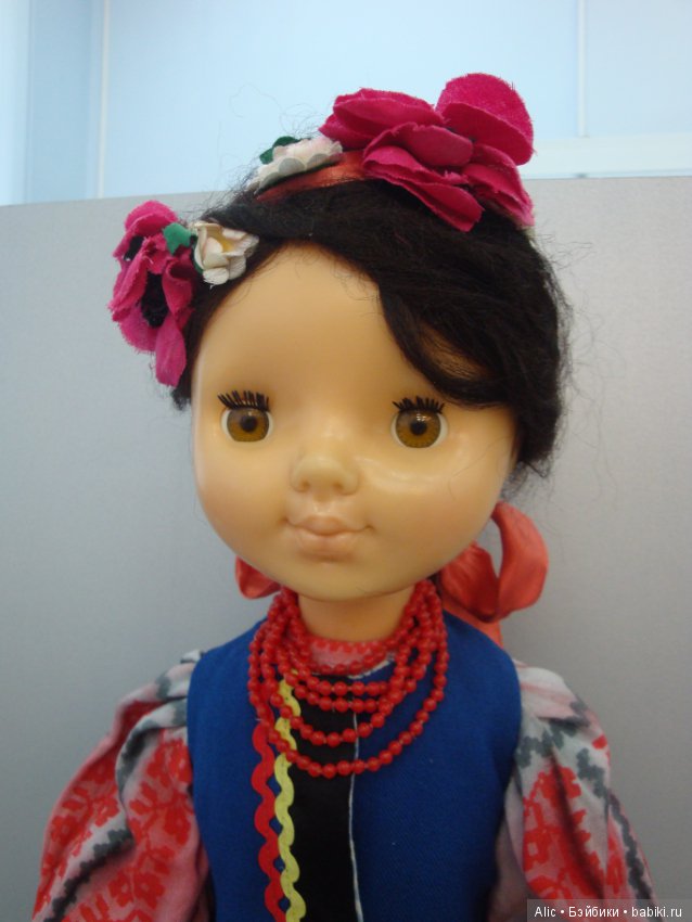 Украинка Галя из СССР — Винтажные куклы и игрушки детства (фото 3)