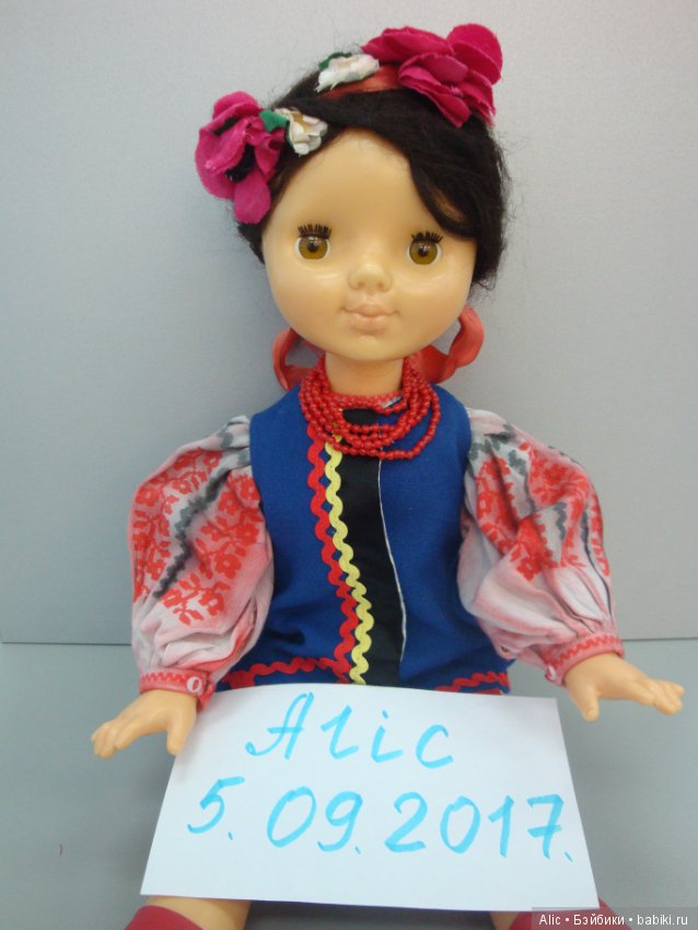 Украинка Галя из СССР — Винтажные куклы и игрушки детства (фото 10)