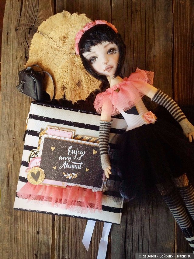 Комплект альбом + текстильная кукла Кэтти