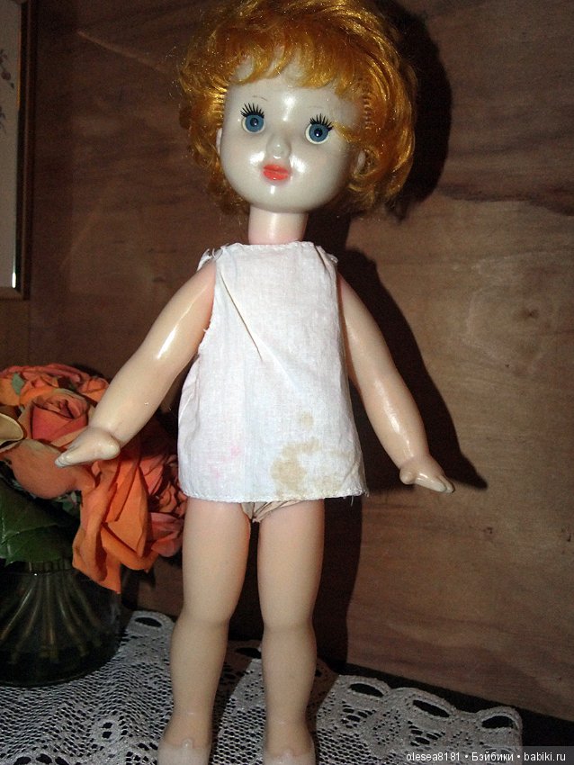 Советская кукла Галя Ивановская. Редкая (фото 7)