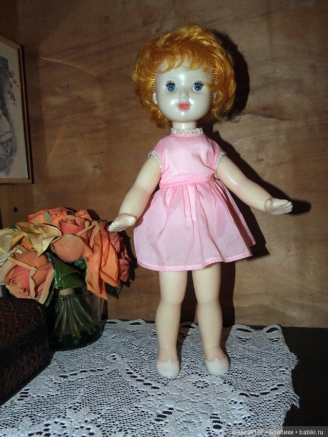 Советская кукла Галя Ивановская. Редкая