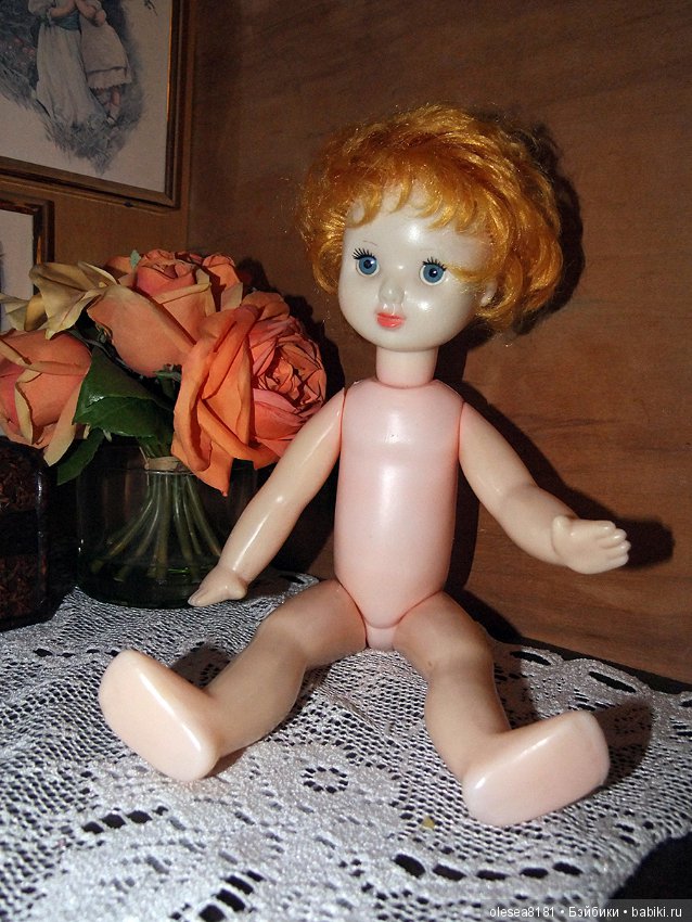 Советская кукла Галя Ивановская. Редкая (фото 10)