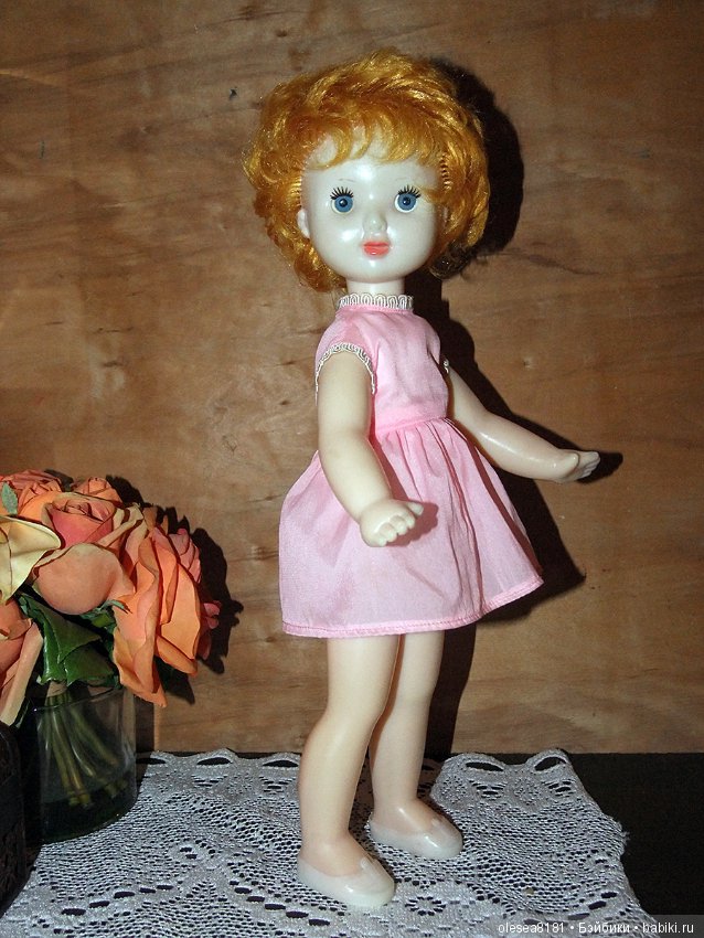 Советская кукла Галя Ивановская. Редкая (фото 5)