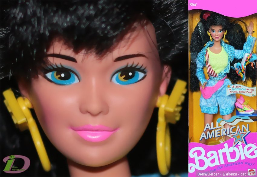 продаю Барби All American Kira 1990 Яркая Кирюша с модным макияжем из 90-х,...