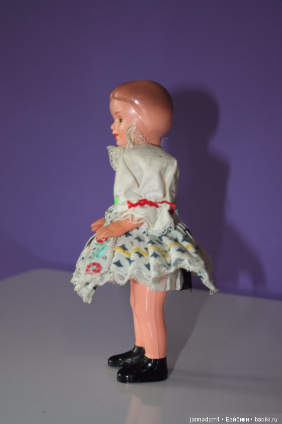 Винтажная парочка с рельефными волосами, родом из Чехословакии (фото 7)