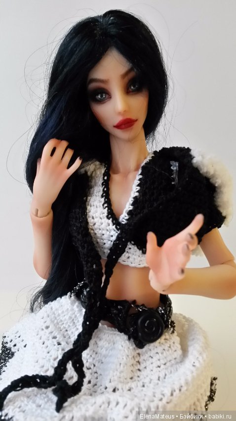 Авторская шарнирная кукла из полиуретана (фото 5)
