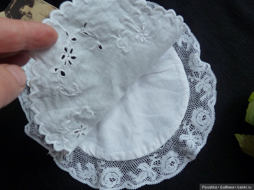 Одежда для кукол - Антикварные слюнявчики купить в Шопике | Мытищи - 287967