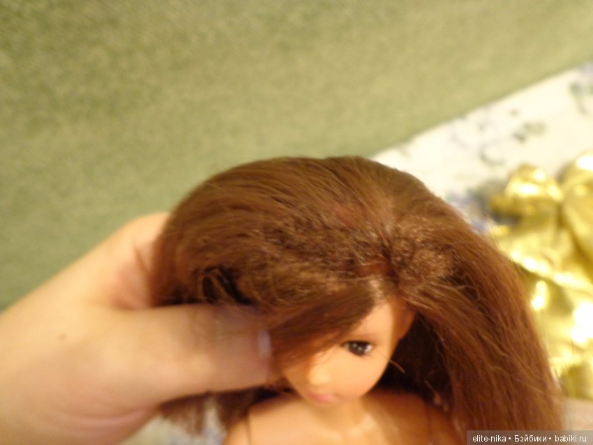 Кукла голова бетти брюнетка на теле штеффи +родное тело бетти (фото 4)