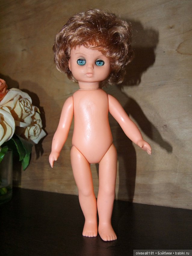 Винтажная немецкая резиновая кукла Elsterwerda (фото 10)