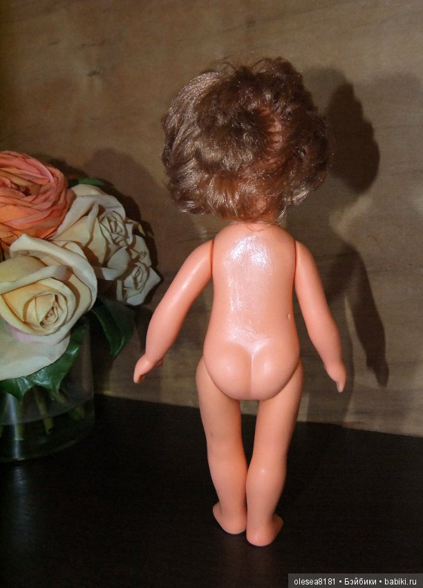 Винтажная немецкая резиновая кукла Elsterwerda