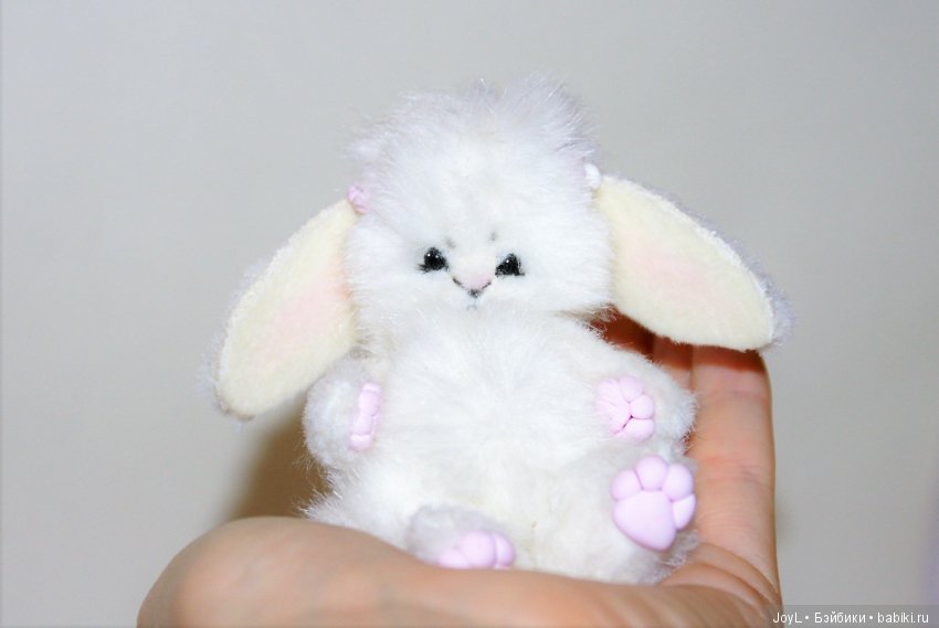 Зайка малышка — Авторские игрушки (фото 2)