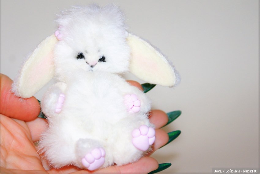 Зайка малышка — Авторские игрушки (фото 3)