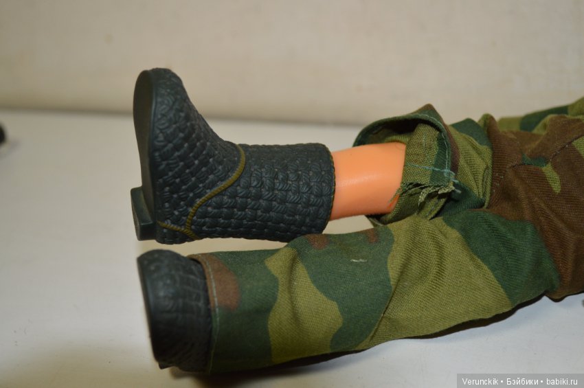 Кукла СССР , Свердловская фабрика игрушек "Военнослужащая СССР ",из серии (Профессии ) (фото 5)