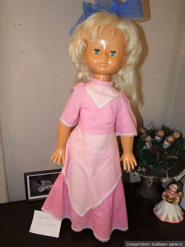 Советская кукла Нина Пеляне литовской фабрики Неринга все родное (фото 2)
