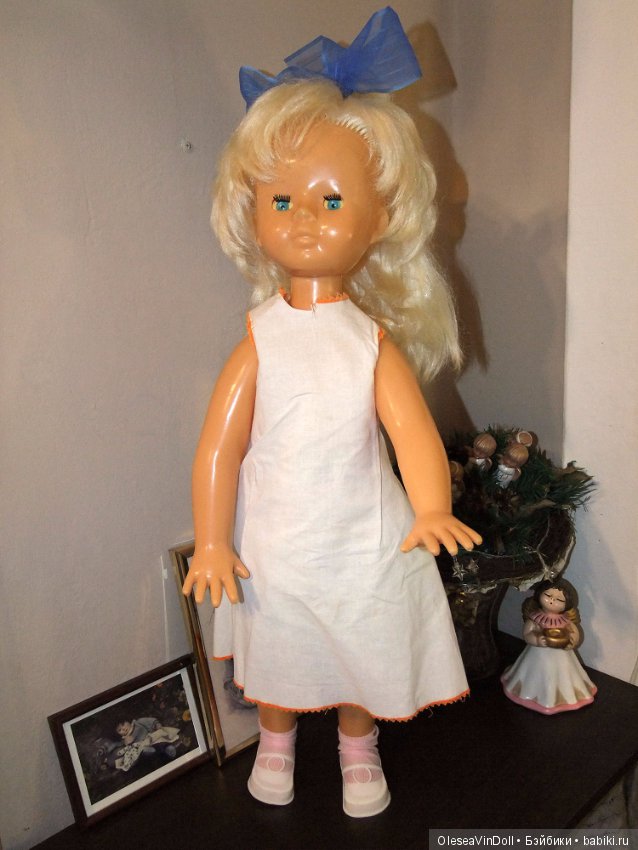 Советская кукла Нина Пеляне литовской фабрики Неринга все родное (фото 9)
