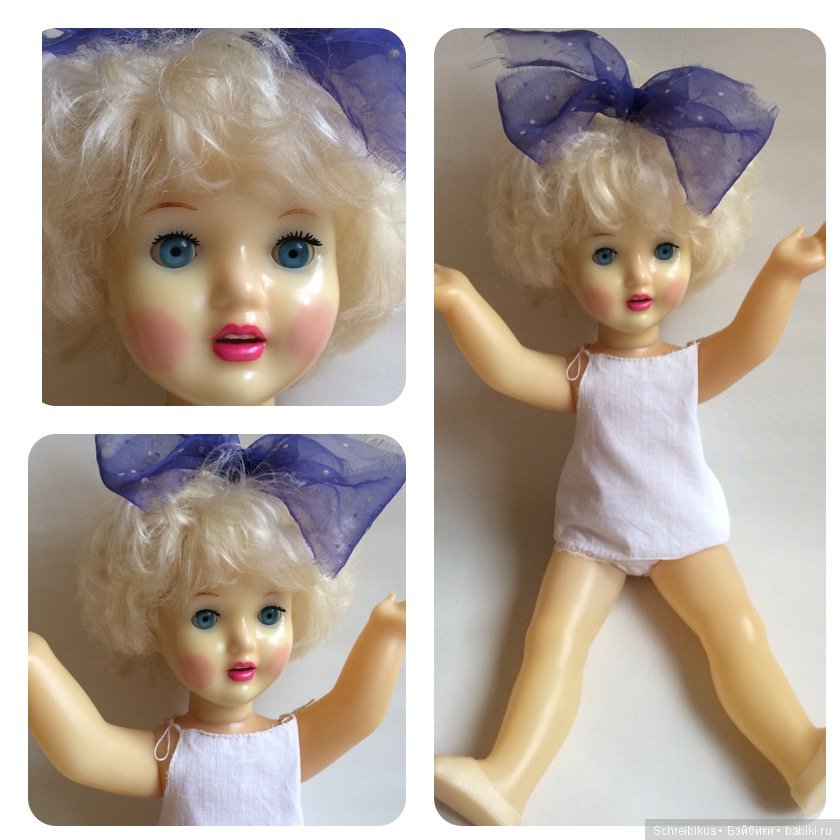 Кукла СССР/ Люда с зубками/ Саратовская ф-ка игрушки (фото 4)