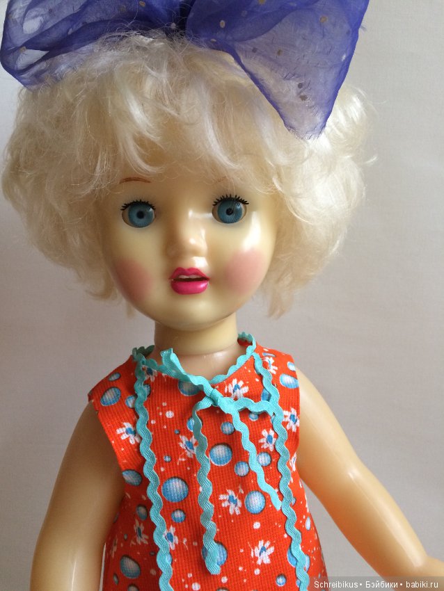 Кукла СССР/ Люда с зубками/ Саратовская ф-ка игрушки