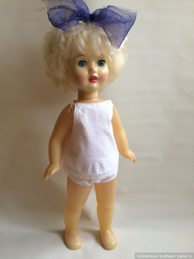 Кукла СССР/ Люда с зубками/ Саратовская ф-ка игрушки (фото 5)