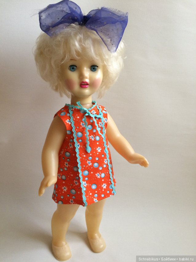 Кукла СССР/ Люда с зубками/ Саратовская ф-ка игрушки (фото 2)