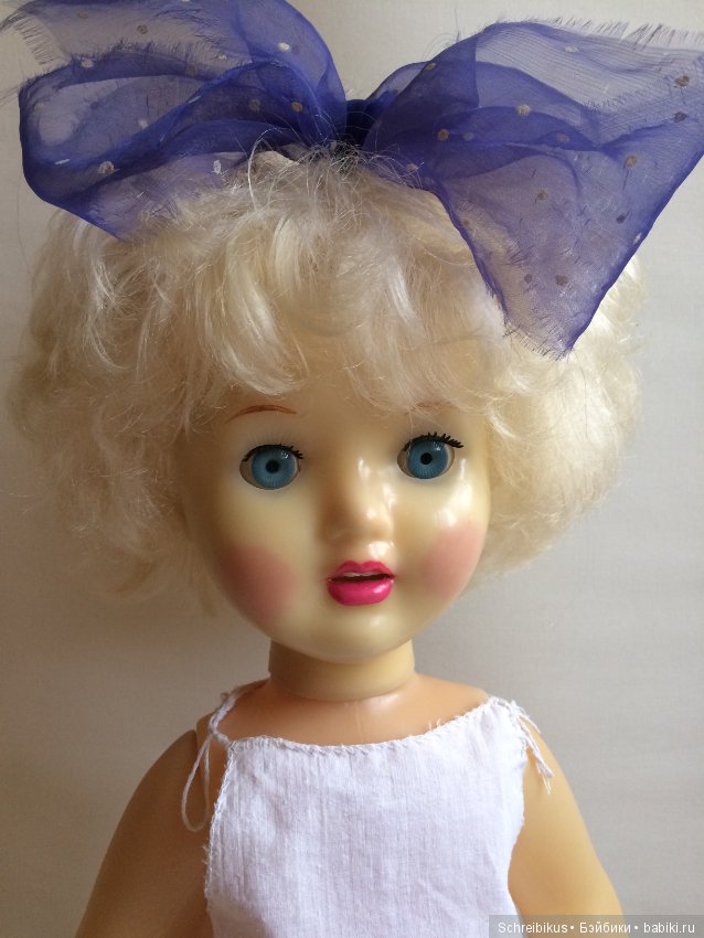 Кукла СССР/ Люда с зубками/ Саратовская ф-ка игрушки (фото 7)