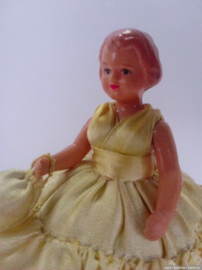 Целлулоидная куколка времен СССР Скидка
