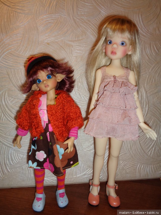 Лайла, девочка, fair skin, 35 см, БЖД от Kaye Wiggs, базовый вариант