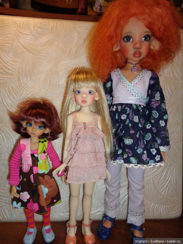 Лайла, девочка, fair skin, 35 см, БЖД от Kaye Wiggs, базовый вариант