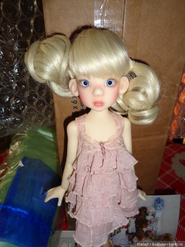 Лайла, девочка, fair skin, 35 см, БЖД от Kaye Wiggs, базовый вариант