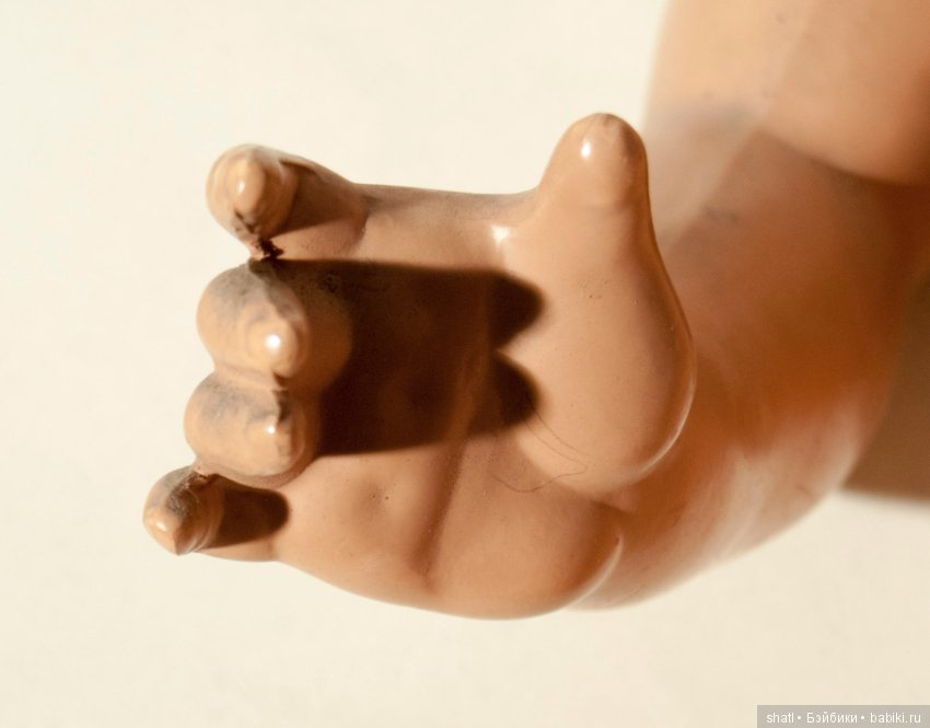 Винтажная кукла фабрики Sonneberger Porzellanfabrik клеймо 3066/15 (фото 8)