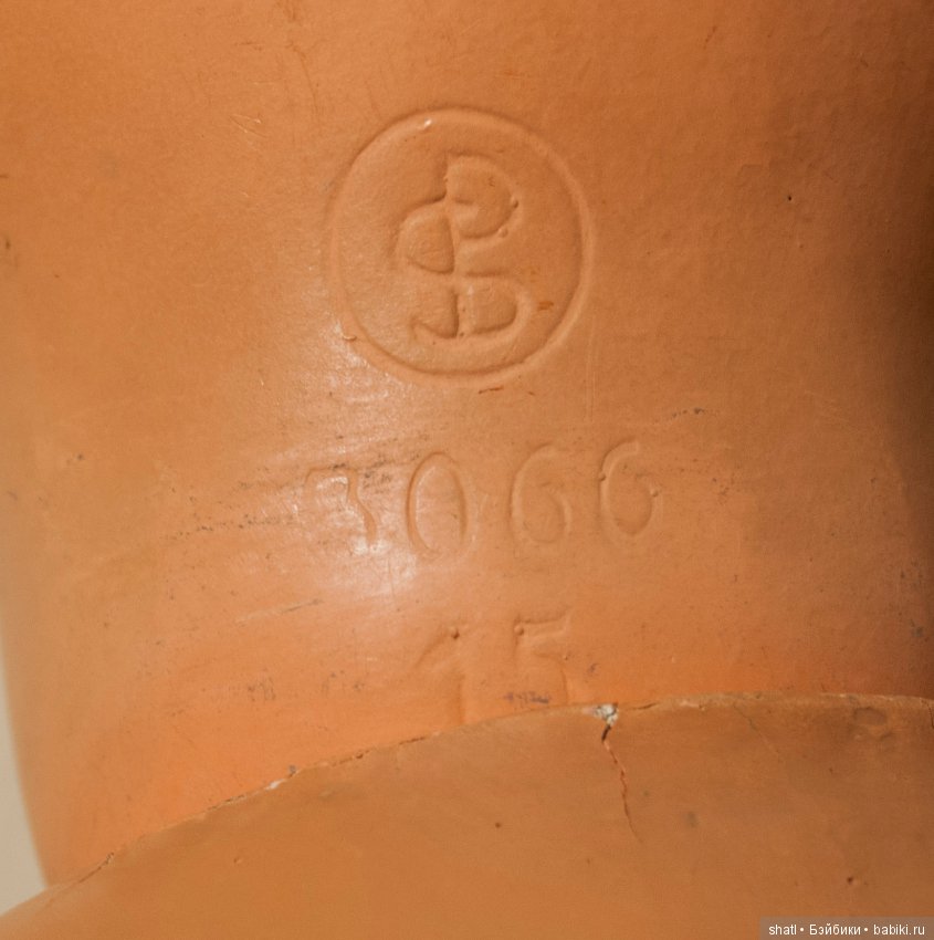 Винтажная кукла фабрики Sonneberger Porzellanfabrik клеймо 3066/15 (фото 4)