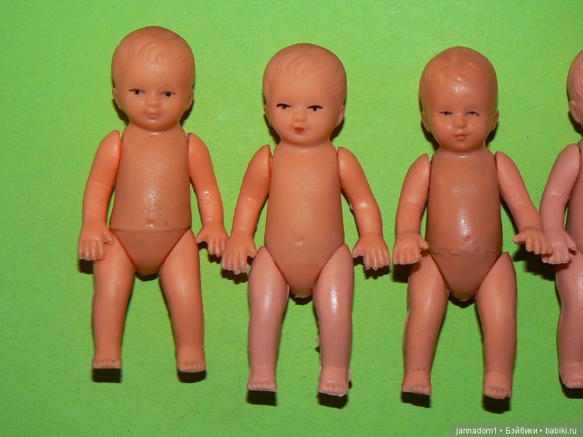 Резиновые пупсики Тебу, высота 7 см (фото 2)