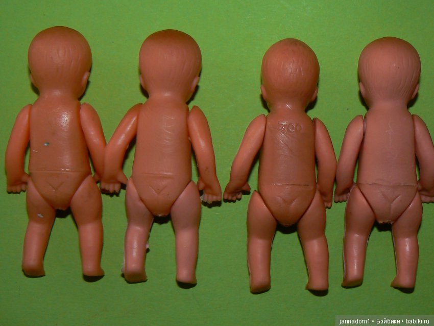 Резиновые пупсики Тебу, высота 7 см (фото 9)