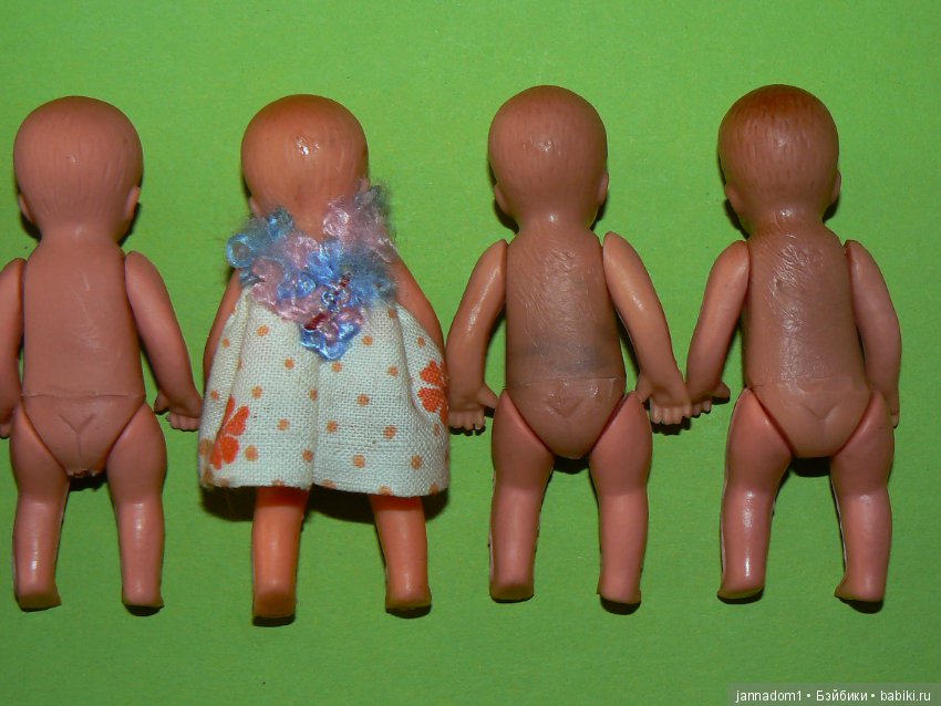 Резиновые пупсики Тебу, высота 7 см (фото 10)