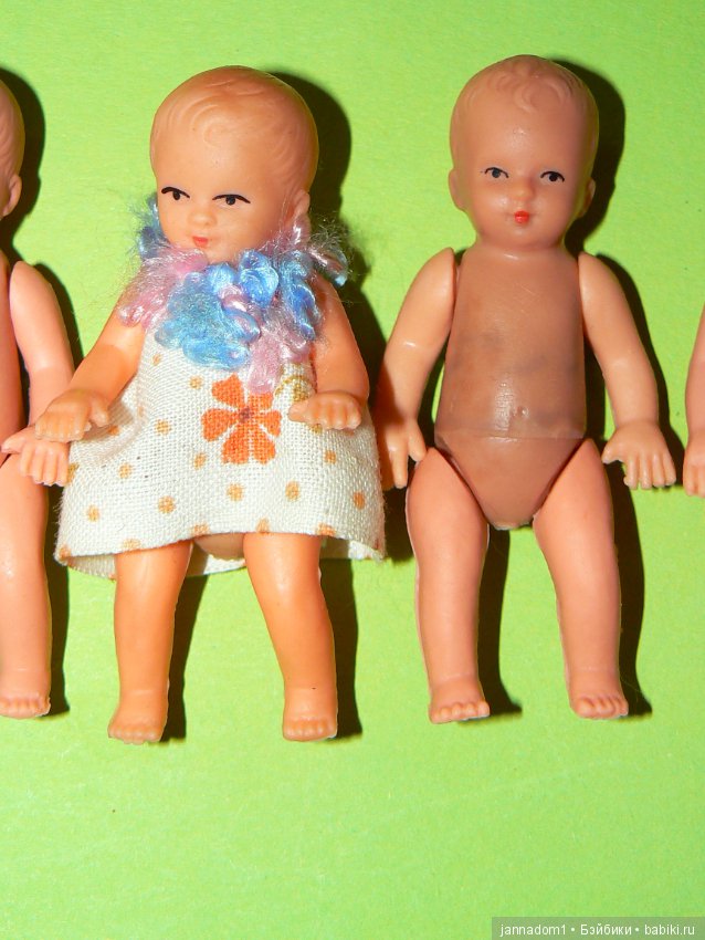 Резиновые пупсики Тебу, высота 7 см (фото 6)