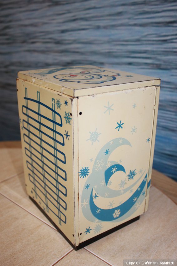 Детский Холодильник Снежок Винтаж, СССР (фото 4)
