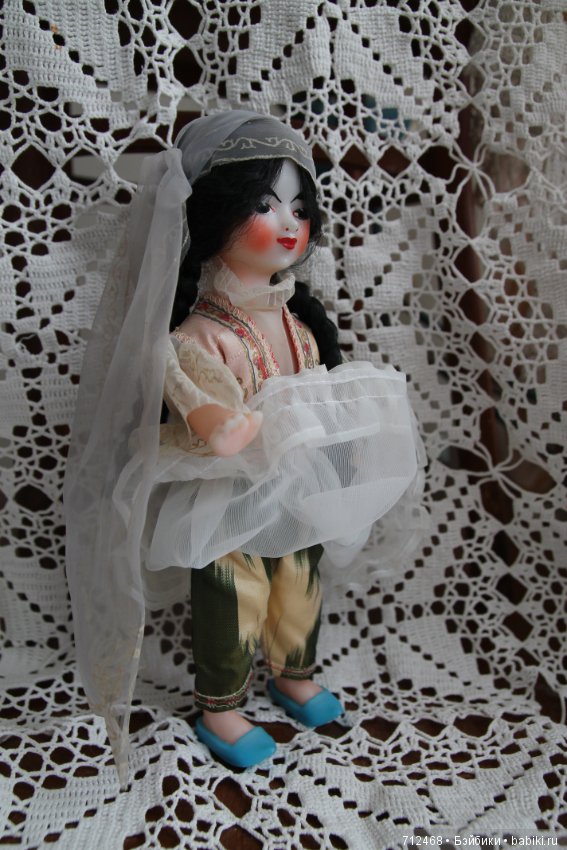 КУКЛА "ТУЛЬГАНОЙ" МЛП УзССР "ТАШИГРУШКА",1973г. Сохранность (фото 3)