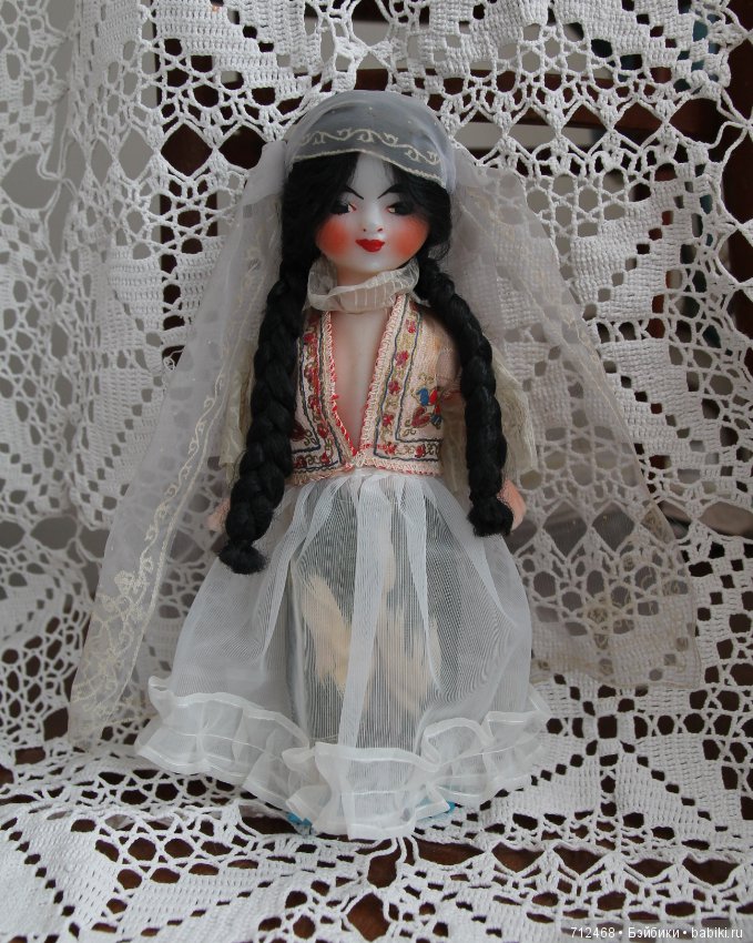 КУКЛА "ТУЛЬГАНОЙ" МЛП УзССР "ТАШИГРУШКА",1973г. Сохранность