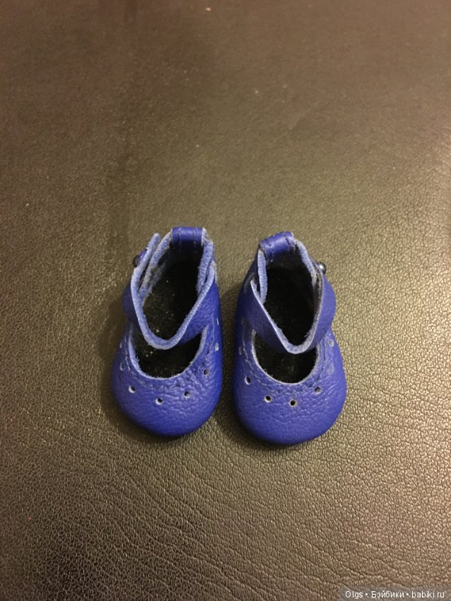 Фирменные туфельки Boneka из натуральной кожи для маленьких куколок