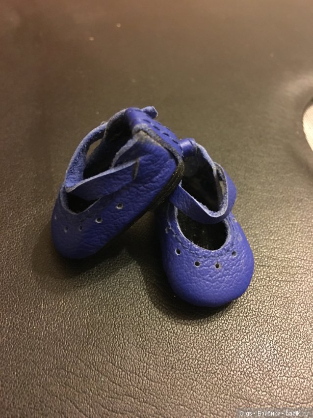 Фирменные туфельки Boneka из натуральной кожи для маленьких куколок (фото 2)