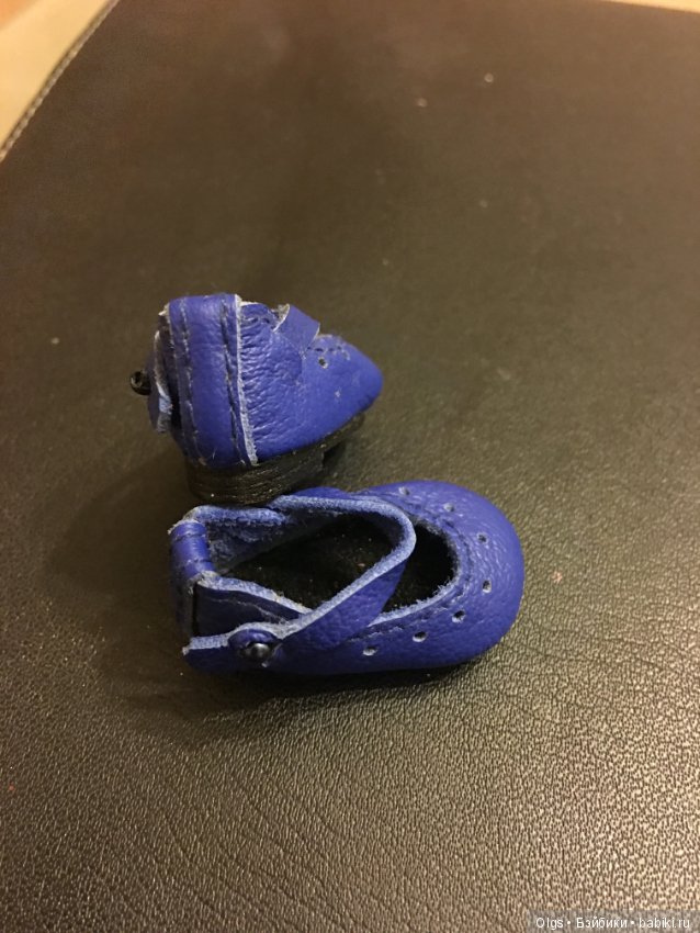 Фирменные туфельки Boneka из натуральной кожи для маленьких куколок (фото 5)