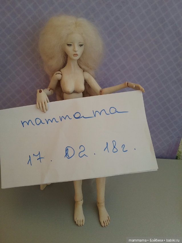 Авторская шарнирная кукла (фото 5)