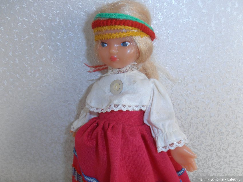 Кукла Аэт, 1986 год. Ленигрушка,этикетка