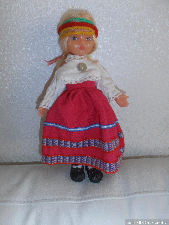 Кукла Аэт, 1986 год. Ленигрушка,этикетка (фото 2)