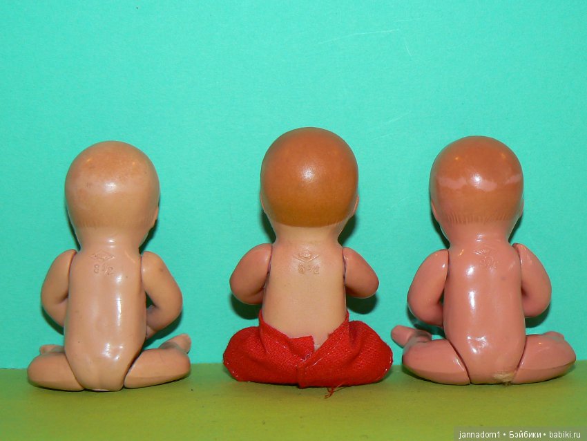 Пупсики из колкого пластика Schildkrot, черепашки, высота 8,5 см (фото 2)