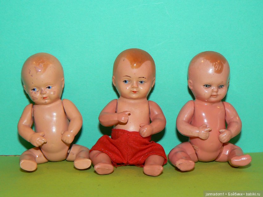 Пупсики из колкого пластика Schildkrot, черепашки, высота 8,5 см