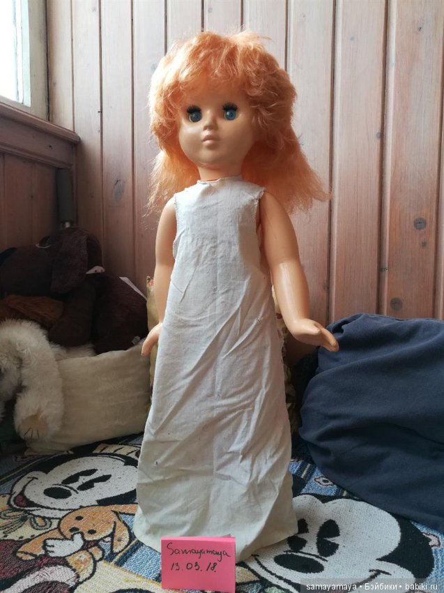 Советская кукла Сашенька ПОИ Мир СССР