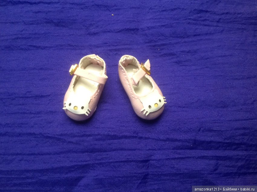 Обувочка для кукол с ножкой от 1см до 2,5 см, туфли на ножку до 4,5 см (фото 7)