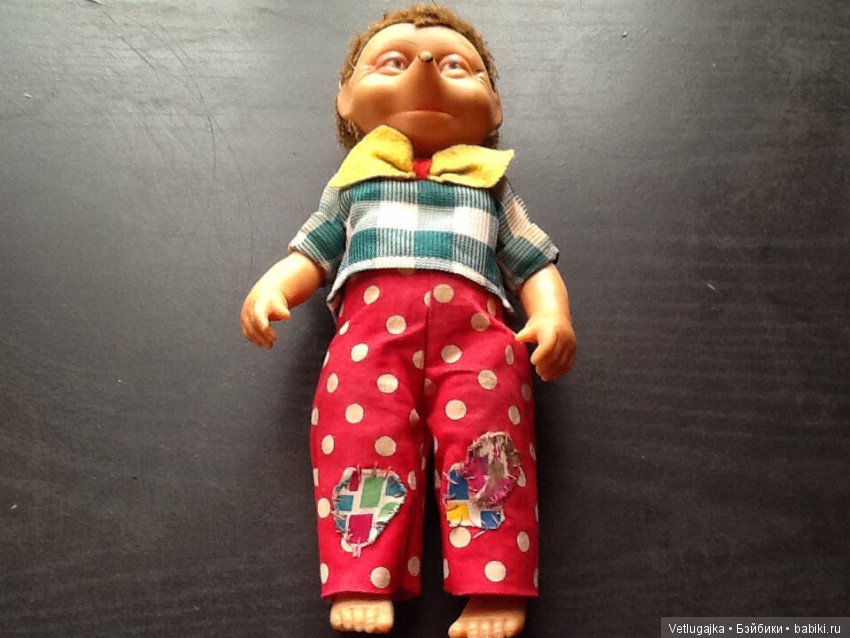 Большой ежик . ГДР — Винтажные куклы и игрушки детства (фото 2)